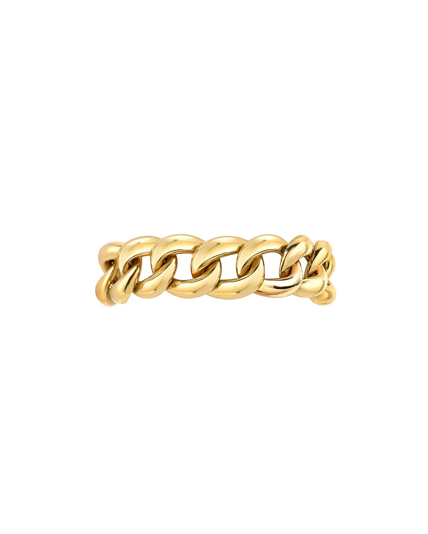 14k Cuban Link Ring