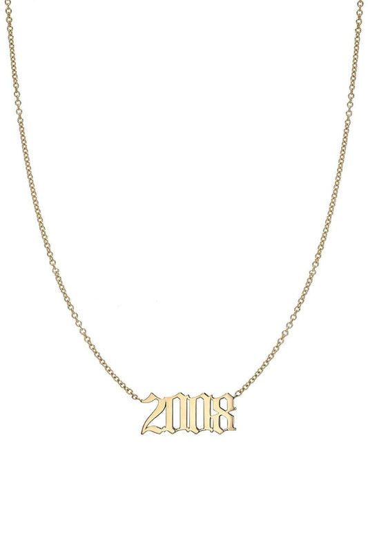 Gothic Date Necklace