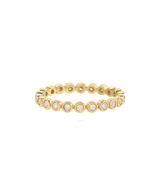 Diamond Bezel Eternity Band