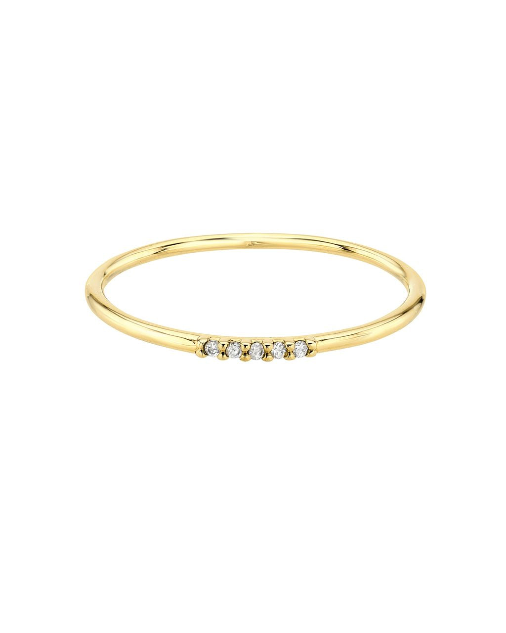 Mini Diamond Row Ring