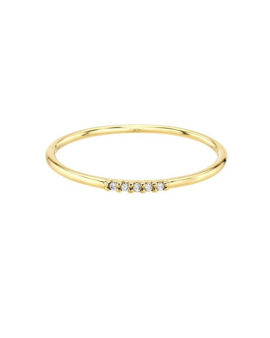 Mini Diamond Row Ring