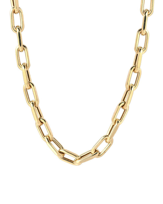 Large Box Chain Necklace
