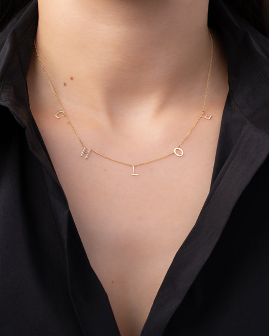 14k Gold Name Necklace