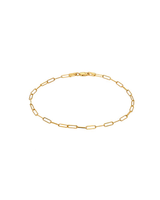 Thin Box Chain Bracelet