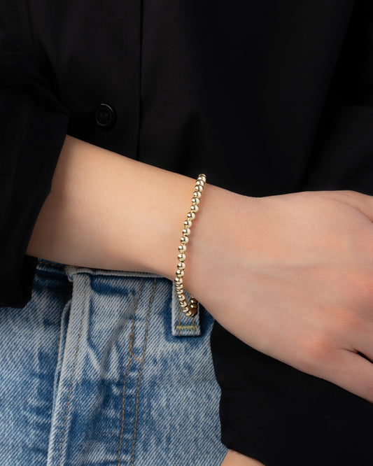 4mm Bead Bracelet