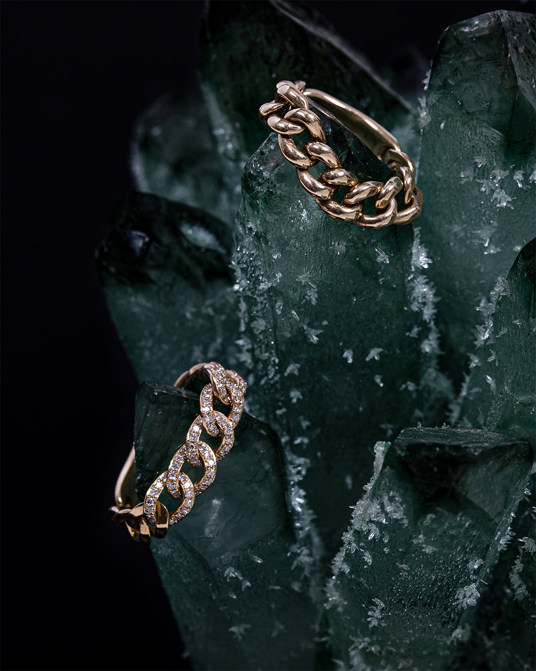 Diamond Cuban Link Ring