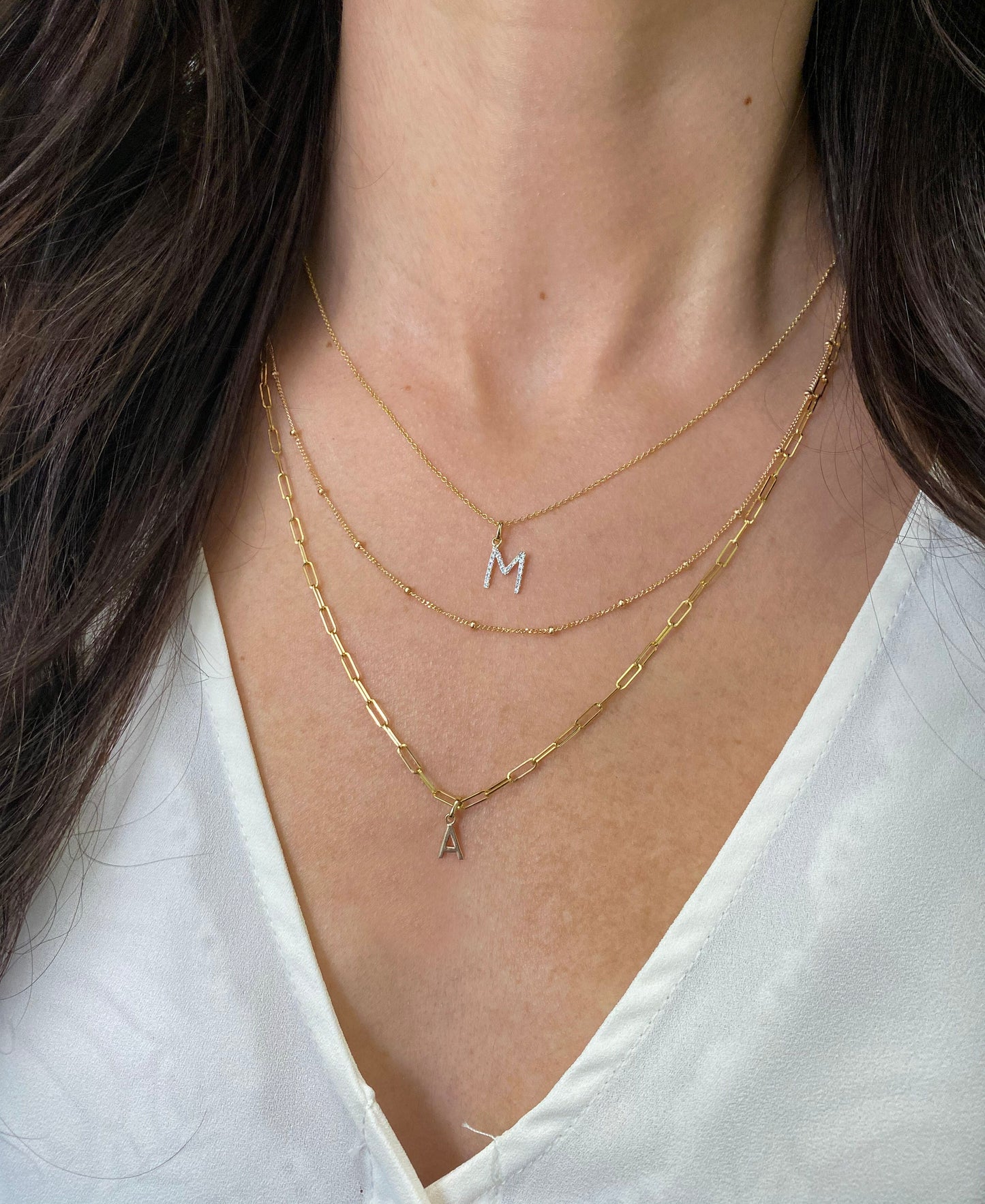 Segment Link Chain Necklace