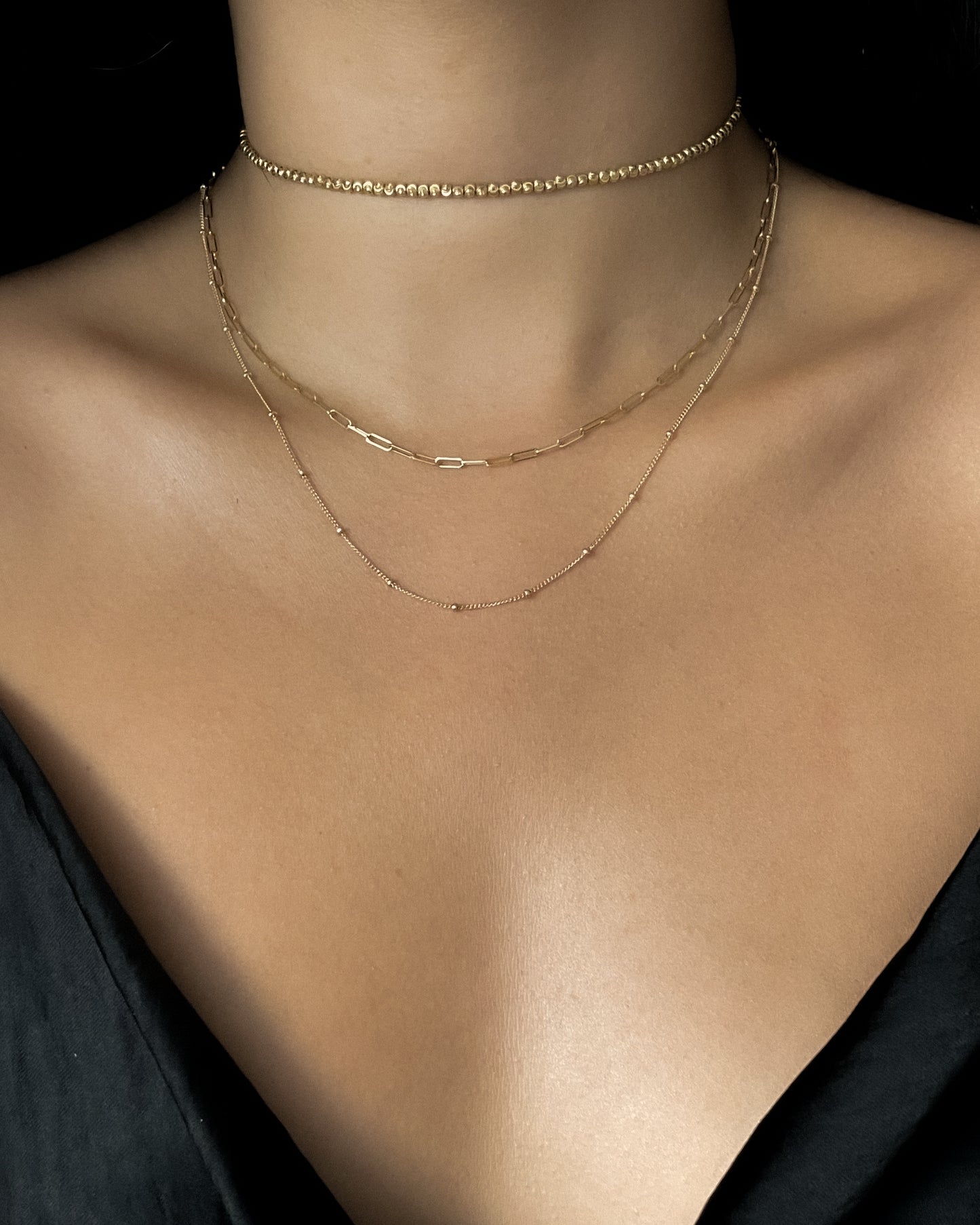 Segment Link Chain Necklace