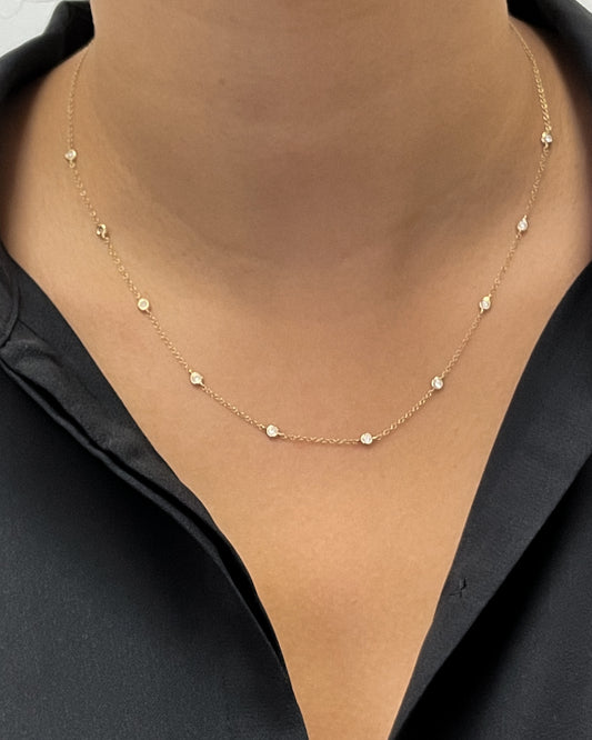 Diamond by the Yard Necklace