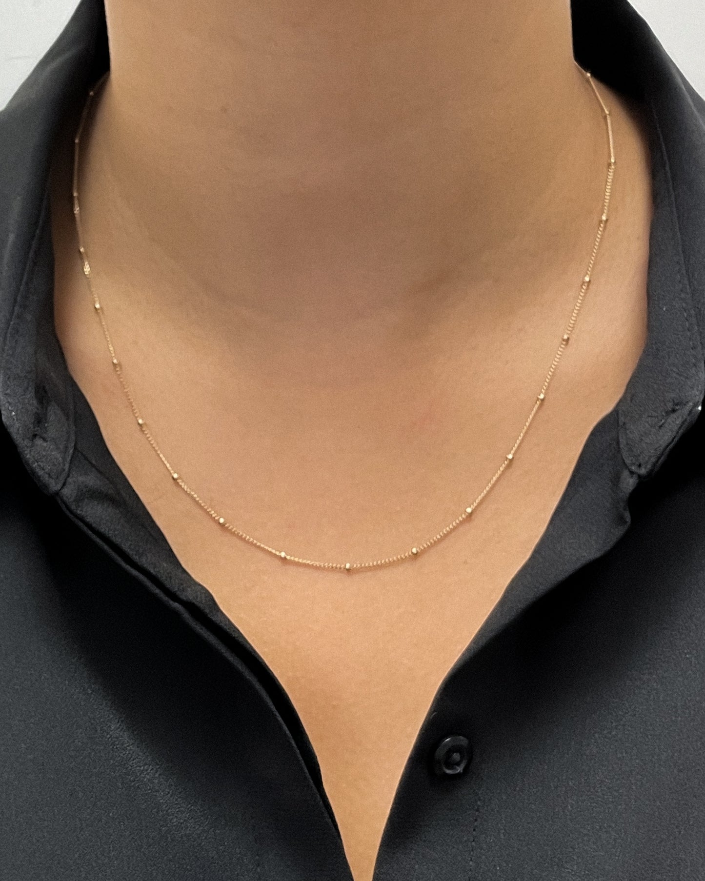 Segment Link Chain Necklace