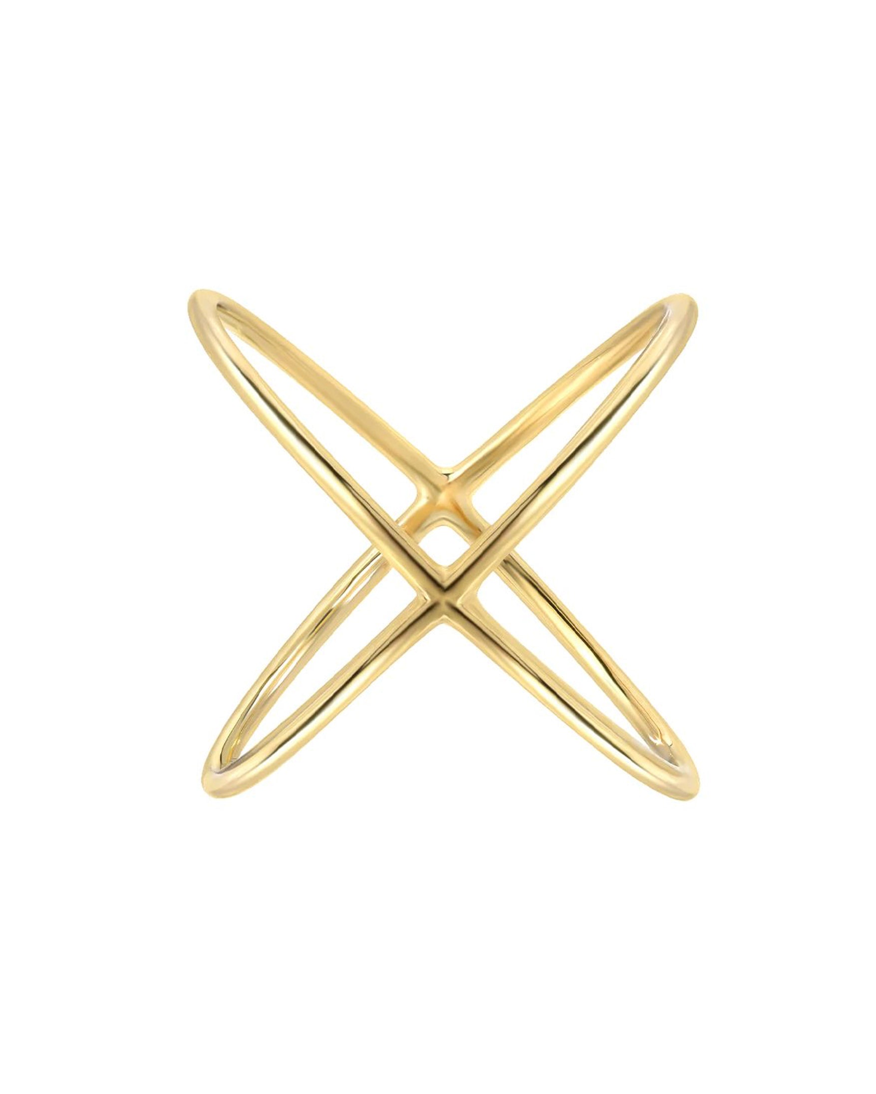 Large X Ring – Rhea Noa Jewelry