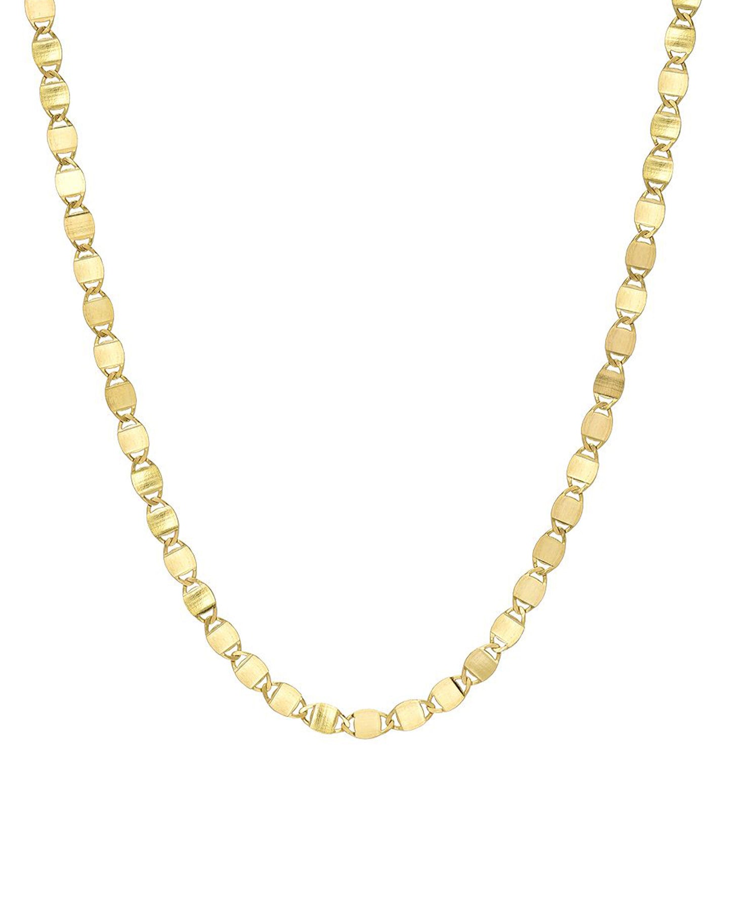 14K Gold Mirror Chain