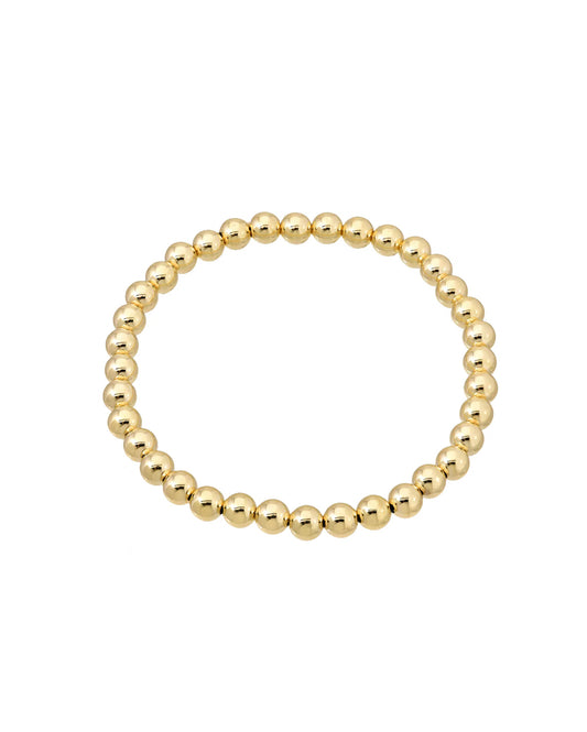 Evil Eye Gold Bead Bracelets – NOA Jewels